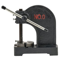 Pöytämallinen valurautapuristin 0 5 tonnia 119 mm työisku puristus ja muovaus