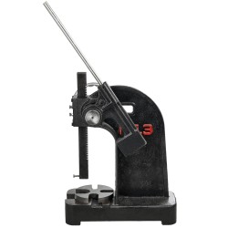 Pöytämallinen valurautainen puristin räikkämekanismilla 3 tonnia 310 mm