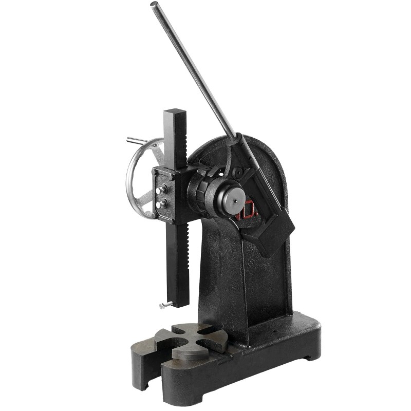 Pöytämallinen valurautainen puristin räikkämekanismilla 3 tonnia 310 mm