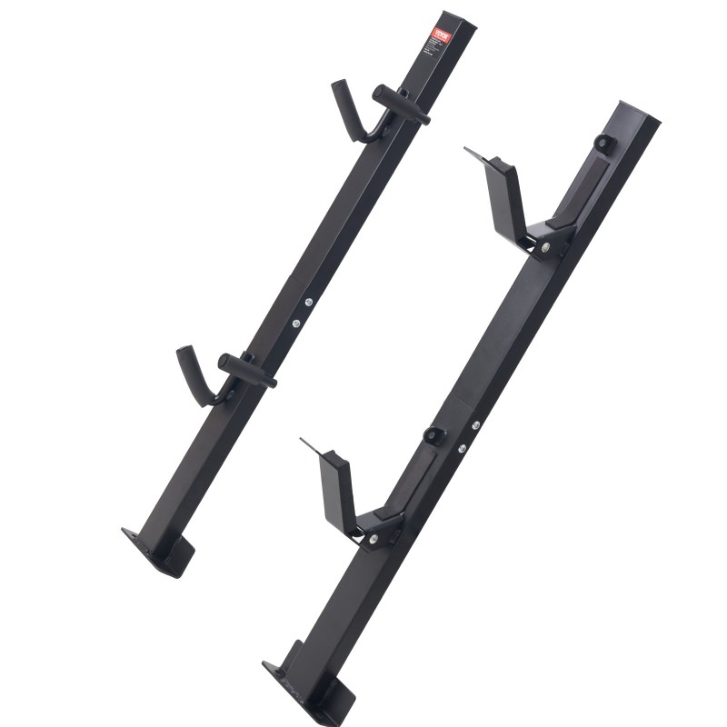 Ruohotrimmeriteline jauhemaalattu teräs 2 kpl pystysuora numerolukolla perävaunuun