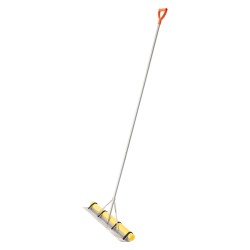 Maisemaharava alumiinirunkoinen 914 mm haravapää 2590 mm varsi 15,8 m köysi