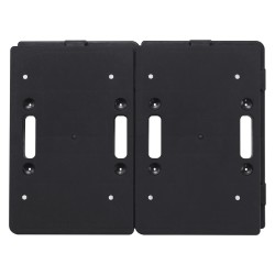 Kalustekärry muovinen lukittava 227 kg kantavuus yhtä kärryä kohti 2 kpl