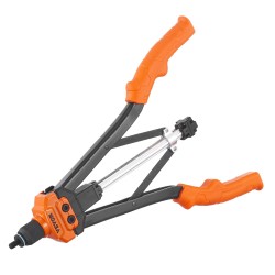 Niittimutterityökalu puoliautomaattinen seosmetallinen tanko hiiliteräksinen kahva 13 kärkeä 186 kappaletta