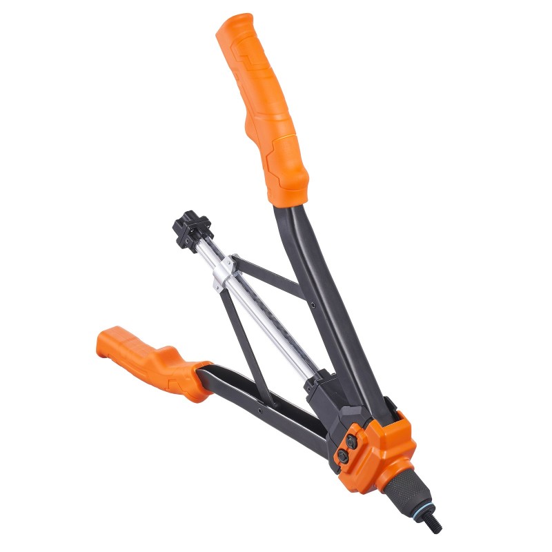 Niittimutterityökalu puoliautomaattinen seosmetallinen tanko hiiliteräksinen kahva 13 kärkeä 186 kappaletta