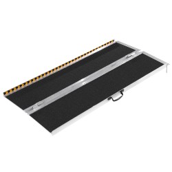 Pyörätuoliramppi alumiiniseos 182,9 cm 363 kg taittuva liukumaton