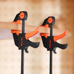 Puristimet puu- ja metallitöihin lasikuituvahvistettu polyamidi-6 ja teräs 2x30,48 cm 2x15,24 cm