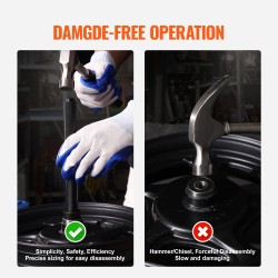 Laakeri ja tiivisteasennussarja 52 osaa 45 teräsvarsi levykoot 18–65 mm 74 mm