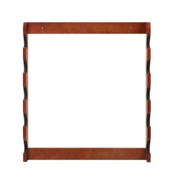 Mäntypuinen aseen seinäteline 5 aseelle EVA-pehmusteilla 60 kg