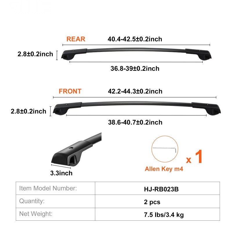 Kattotelineen poikittaistangot ilmailuluokan alumiinia 2 kpl lukittavat Subaru Forester 2014–2021 korotetuille sivukaiteille