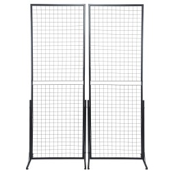 Verkkopaneelitornit 1022A teräs 840x578 mm 2 kpl kaksipuoliset taittuvat koukuilla