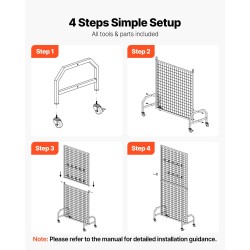 Ritiläseinät 2 kpl musta hiiliteräs 898 x 1798 mm pyörillä 20 koukkua