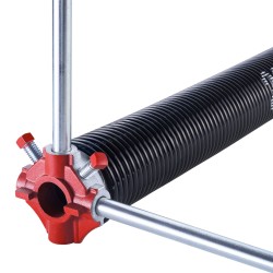 Autotallin nosto oven vääntöjousipari korkeahiilinen teräs ja valualumiini pituus 685 mm elektropinnoitettu