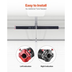 Autotallin nosto-oven kääntöjouset korkeahiilinen teräs 6,35 mm 787 mm elektrolyyttipinnoitetut