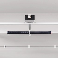 Vääntöjousipari autotallin nosto-oveen teräs 82B 6,35×50,8×889 mm elektrolyyttimaalattu