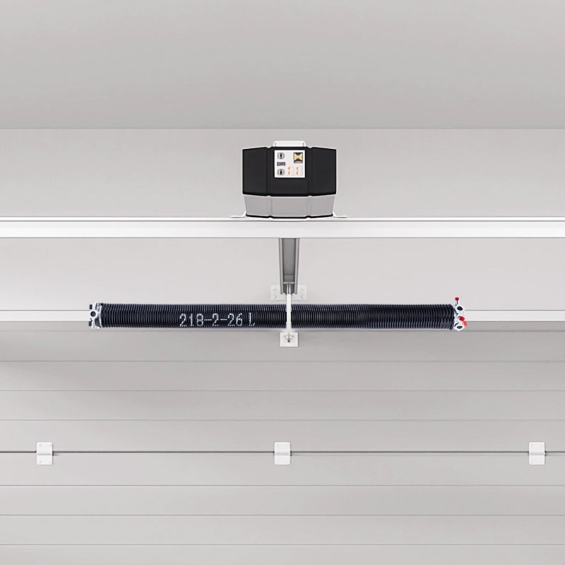 Autotallin kääntöjousipari korkeahiiliteräs 82B alumiinikartiot 5,54 mm 50,8 mm 668 mm elektropinnoitettu