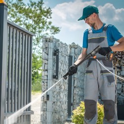 Johdoton harjaton kylmävesipainepesuri 21V 4,0 Ah akulla 4,5 MPa 6-in-1-suuttimella