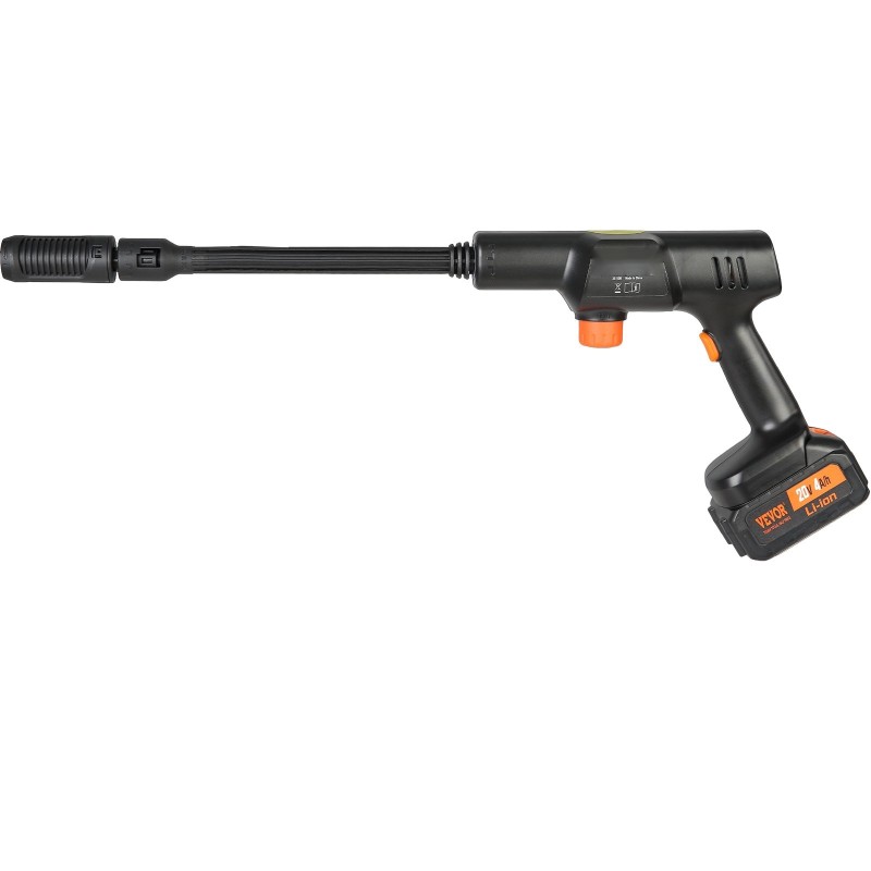 Johdoton harjaton kylmävesipainepesuri 21V 4,0 Ah akulla 4,5 MPa 6-in-1-suuttimella