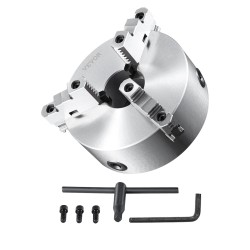 3-leukainen itsesäätyvä sorvin istukka 10 tuuman HT300 valurakenne 6-250 mm