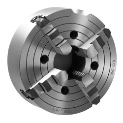 4-leukainen sorvinistukka HT300-valurauta 250 mm 15–250 mm kiristysalue puu ja metalli