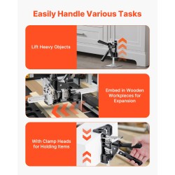 Käsinostimet 2 kpl valualumiini ja teräs 150 kg 250 mm magneettivesivaaka