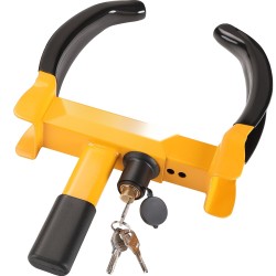 Rengaslukko teräs säädettävä yhdeksänportainen kaksi kappaletta muovipehmusteiset kuusi avainta