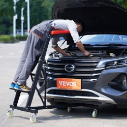 Pehmustettu säädettävä huoltotaso moottoritilalle teräsrunko 1260–1920 mm kantavuus 400 paunaa