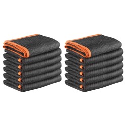 Muuttosuojapeitteet kaksitoista kappaletta koko 1829 1016 mm puuvillatäytteellä kuitukankaasta