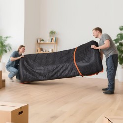 Muuttosuojapeitteet kaksitoista kappaletta koko 1829×1016 mm puuvillatäytteellä kuitukankaasta