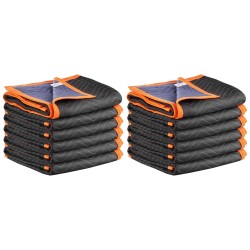 Muuttosuojapeitteet kaksitoista kappaletta koko 1829×1016 mm puuvillatäytteellä kuitukankaasta