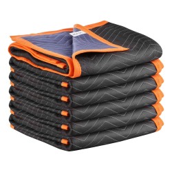 Muuttosuojapeitteet 6 kpl 1829×1016 mm kierrätetyllä puuvillatäytteellä kuitukankaasta tikatulla pinnalla