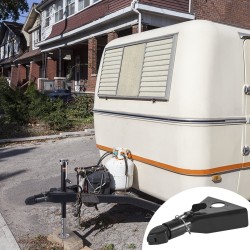 Vetokuulakytkin A-runkoinen sähköpinnoitettu teräs 2 tuuman vetokuulalle 3175 kg lukkosalpalla