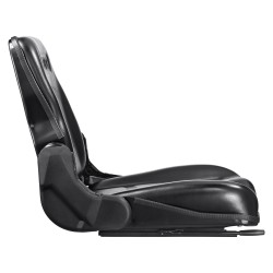 Trukin istuin PVC verhoilulla polyuretaanivaahto säädettävä taittoselkänoja mikroturvakytkin 160 340 mm kiinnitysuralle