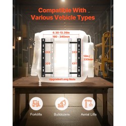 Yleismallinen trukin ja työkoneen säädettävä istuin teräsrunko käsinojat turvavyö niskatuki