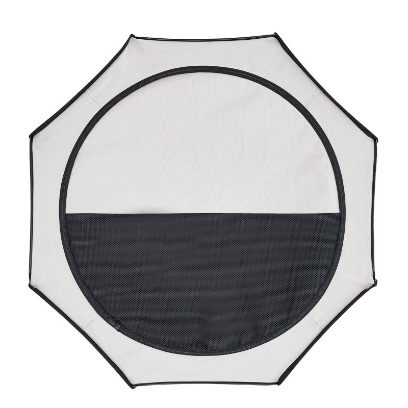 Taitettava kahdeksanpaneelinen lemmikkiaitaus 600D Oxford-kangas koko M 91 cm sisä- ja ulkokäyttöön