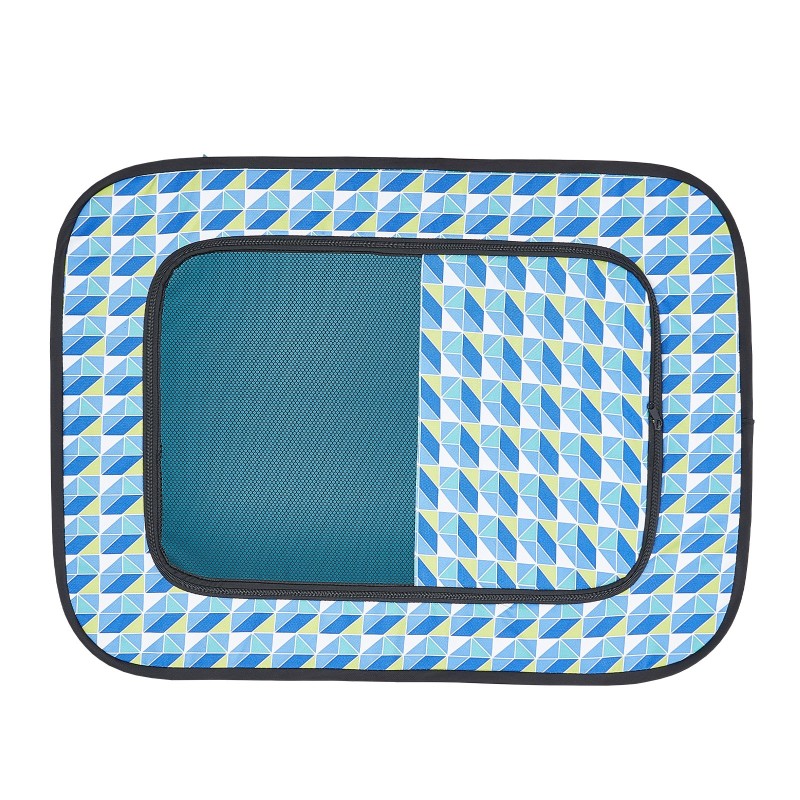 Taitettava lemmikkiaita 600D Oxford-kangas 81x61x56 cm vedenpitävä sisä- ja ulkokäyttöön