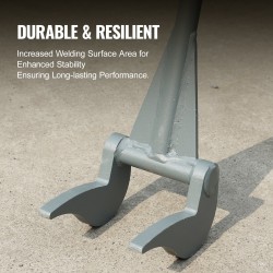 Lavapurkutyökalu hiiliteräs 127 cm varsi 907 kg kantokyky 102 mm haarukkaväli