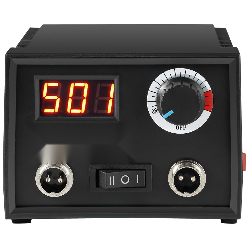 Puutyöpolttosarja kaksi polttokynää 23 lankakärkeä säädettävä lämpötila 200–700 astetta digitaalinen näyttö