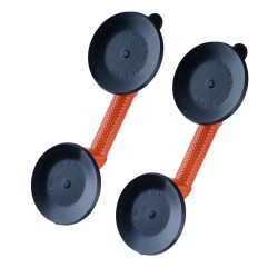 Imukuppusarja imukumilla 119 mm 2 kpl alumiinikahvoilla lasin ja paneelien nostoon