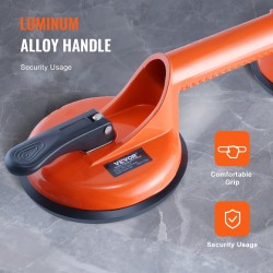 Imukuppusarja imukumilla 119 mm 2 kpl alumiinikahvoilla lasin ja paneelien nostoon