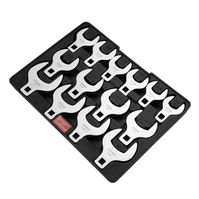 Avohylsyavainsarja 14 osaa teräs puolituuman neliökiinnitys SAE-mitat