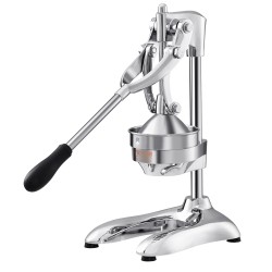 Manuaalinen sitruspuristin ruostumaton teräs liukumaton kumipohja astianpesukoneessa pestävät osat