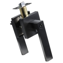 Ovenpainikesetti lukittava avaimella musta sinkkiseos käännettävä 34 9 45 mm