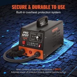 Nastapistemuovain 3000 watin automaattinen kosketushitsaus 6 toimintatilaa lommonkorjaussarja