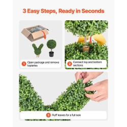 Keinotekoinen kanin muotoinen bukseerpallo 2 kpl 914 mm polyeteenilehdistö rautarunko sementtijalusta