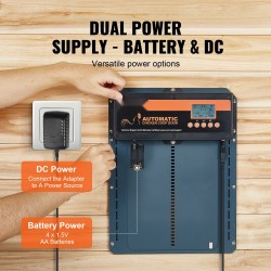 Automaattinen alumiininen kanalan ovi 210×260 mm valotunnistin ajastin