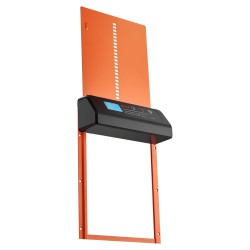 Automaattinen kanalan liukuovi alumiiniseos ABS-muovi paristokäyttöinen ajastin manuaalitila puristussuoja vedenpitävä tiivistys