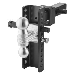 Säädettävä hiiliteräksinen kuulavetokoukku 2 tuuman vastaanottimeen 203 mm pudotus 9750 kg vetokyky