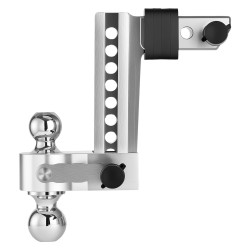 Säädettävä kolmipalloinen vetokuulakiinnike 2 tuuman vastaanottimeen 6800 kg 203 mm pudotus