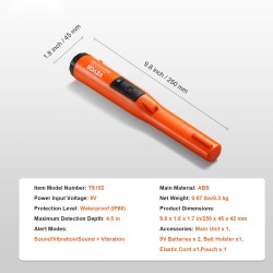 Metallinetsinpistoke ABS-muovi IP68-luokiteltu täysin vedenpitävä 114 mm tunnistussyvyys 3 tilaa