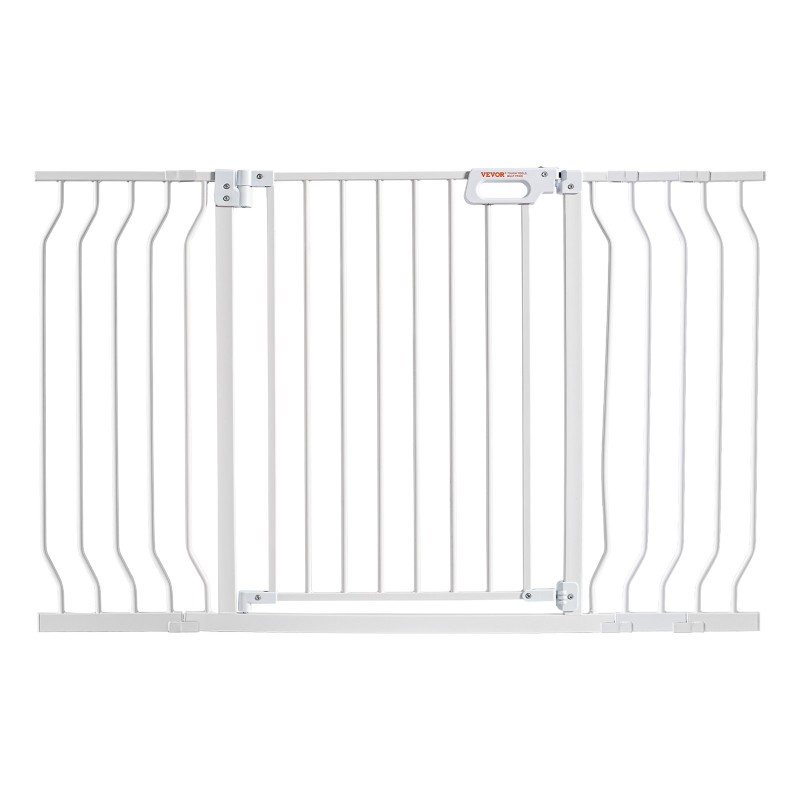 Turvaportti rauta ja muovi leveys 75–129 cm korkeus 76 cm portaikkoihin oviaukkoihin